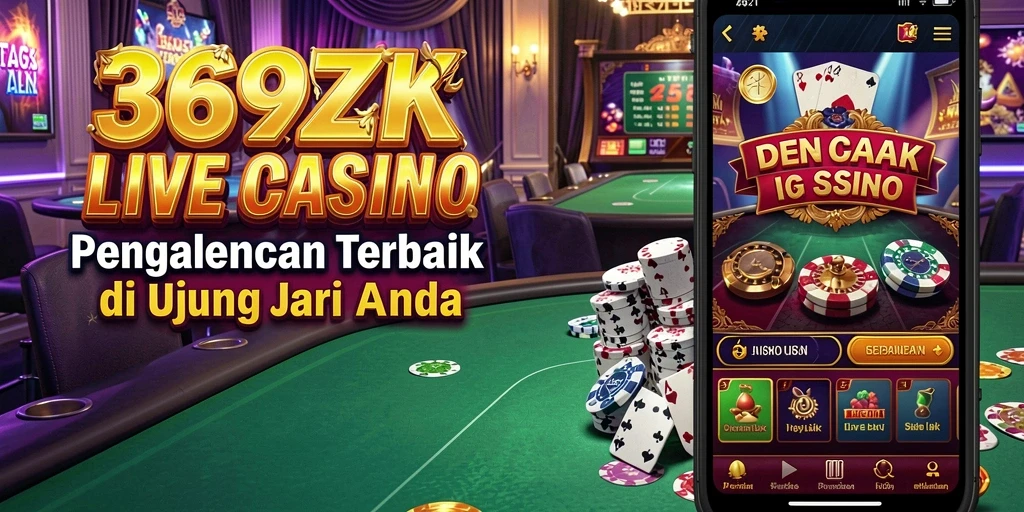 Tampilan gameplay Live Casino di aplikasi 369ZK yang menakjubkan.