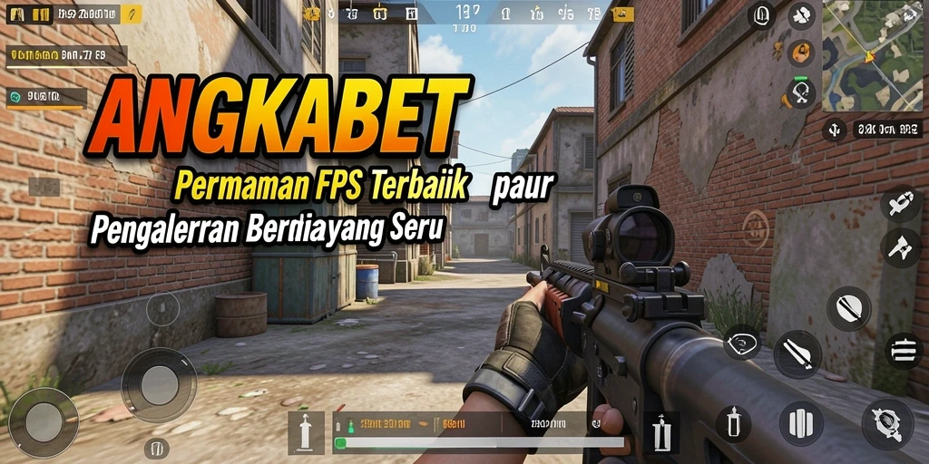 Gameplay mendebarkan dari ANGKABET saat pertempuran intens di latar yang menakjubkan.