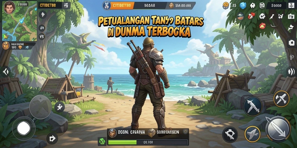 Tampilan gameplay seru di dunia terbuka CITIBET88.