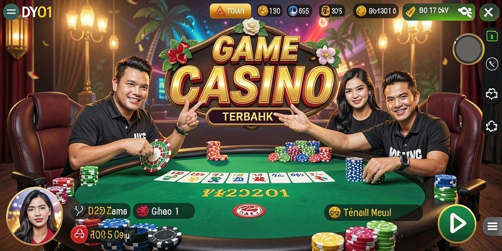 Gameplay Live Casino yang mendebarkan dengan dealer profesional.