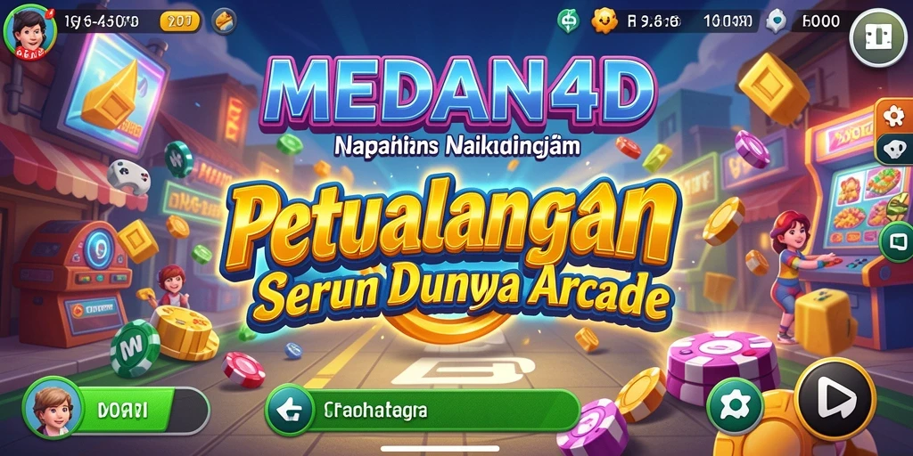 Tampilan gameplay MEDAN4D yang menegangkan dan seru.