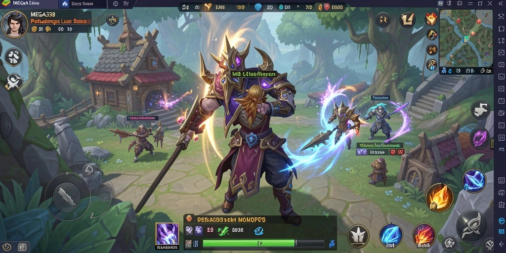 Tangkapan layar gameplay MEGA338 yang menampilkan aksi petualangan seru.