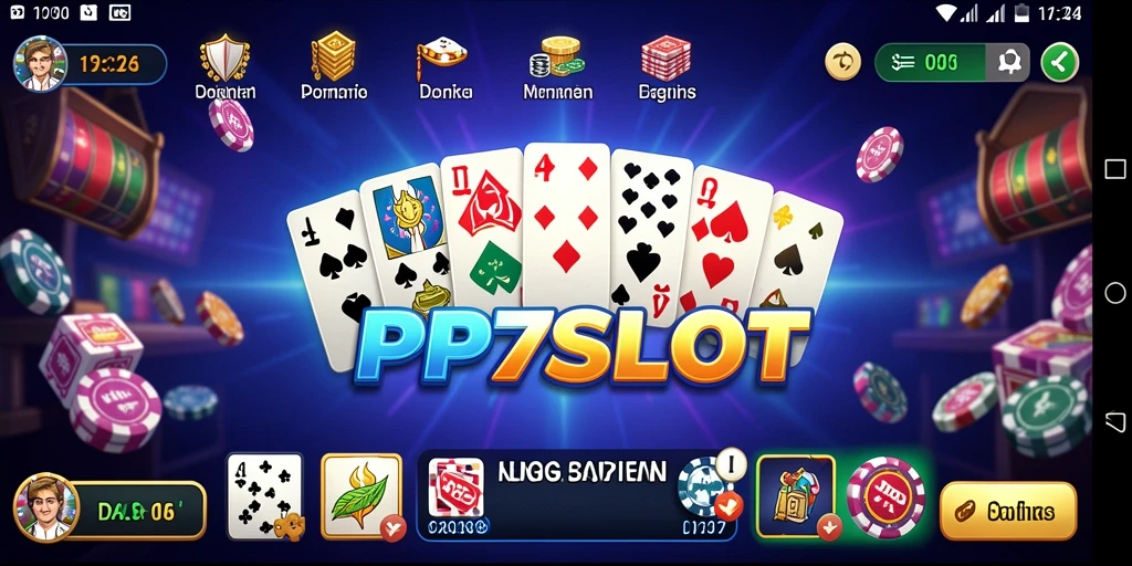 Screenshot PP7SLOT menampilkan gameplay Domino yang seru dan menantang.