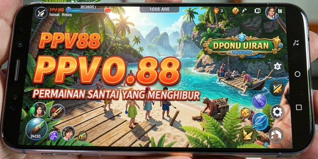 Tampilan gameplay PPV88 yang ceria dan menghibur.