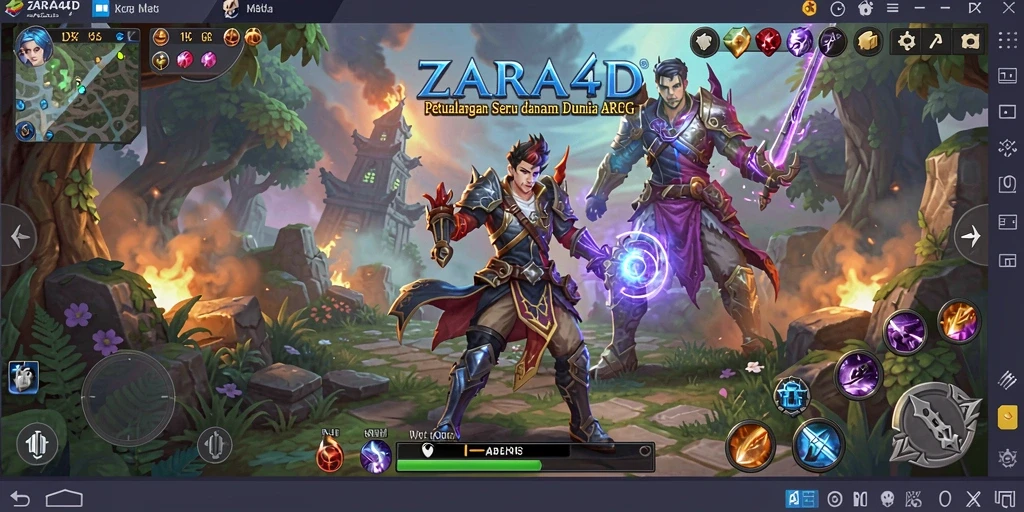 Tampilan gameplay ZARA4D yang memikat dan penuh aksi.